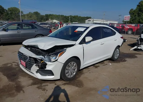 2020 Hyundai Accent Se z USA, uszkodzony, nr VIN 3KPC24A66LE104201